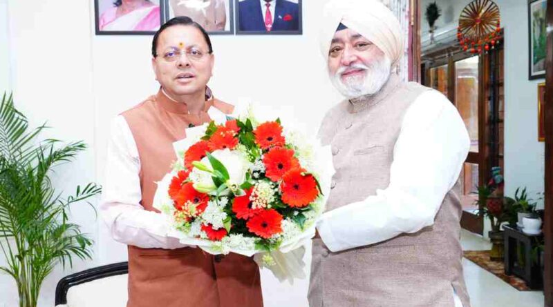 23 मई को खुलेंगे हेमकुंड साहिब के कपाट,हेमकुंट साहिब प्रबंधन ट्रस्ट के अध्यक्ष ने सीएम धामी को दिया निमंत्रण