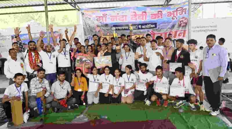 “नंदा पथ मैराथन” का आयोजन,नन्दा सेवा समिति ने किया आयोजन