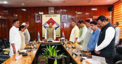 कैबिनेट बैठक में दी गयी श्रद्धांजलि,पूर्व सीएम खण्डूरी और जसपाल राणा को कैबिनेट ने दी श्रद्धांजलि