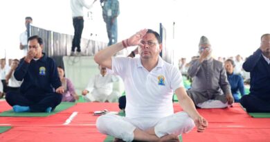 CM धामी ने किया योग,प्रदेश वासियों को दी योग दिवस की शुभकामनाएं