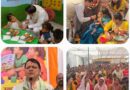 CM,‘आंगन मिलन’ कार्यक्रम में बच्चों को CM ने परोसा भोजन  – Apnu Uttarakhand
